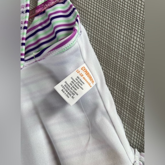 Gymboree - Striped Pineapple Swimsuit (Size 12-18m) - Picture 4 of 4